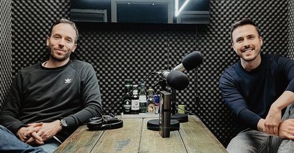 OMR-Gründer Philipp Westermeyer und Emma-Gründer Dennis Schmoltzi (von links). Foto: OMR