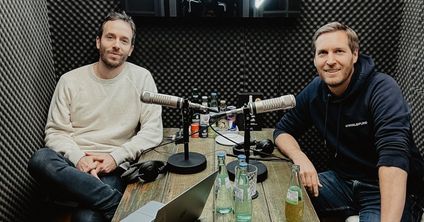 Tim Schumacher (rechts) mit OMR-Gründer Philipp Westermeyer