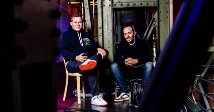 geschäftsführender Gesellschafter der Machineseeker Group, und OMR-Gründer Philipp Westermeyer im Colosseum in Essen. Foto: Anne Orthen