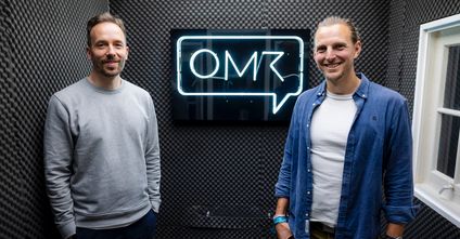 Philipp Westermeyer und Christian Byza nach der Aufnahme 