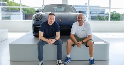Philipp Westermeyer und Jean-Pierre Kraemer trafen sich im Automuseum von JP Performance.
