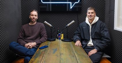 Dustin Schöne (r.) besuchte OMR-Gründer Philipp Westermeyer in Hamburg. Foto: OMR