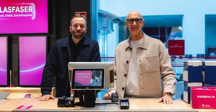 OMR-Gründer Philipp Westermeyer besuchte Telekom-Chef Tim Höttges in Bonn. Foto: OMR