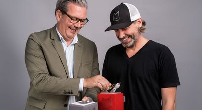 Marcus Stahl und Patric Faßbender von Boxine