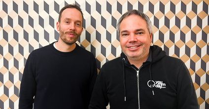 OMR-Gründer Philipp Westermeyer und Project-A-Gründer Florian Heinemann trafen sich zur Aufnahme in Berlin. Foto: OMR