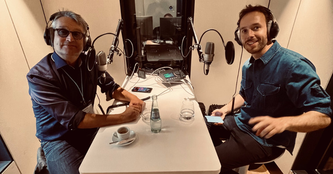 Gabor Steingart und Philipp Westermeyer