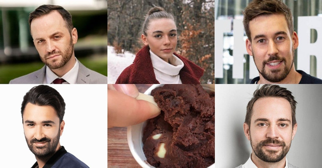 Zu Gast im Tiktok-Special: Herr Anwalt, Tina Neumann, Philip Papendieck, Mark Mühürcüoglu und Thomas Wlazik (v.o.l.)