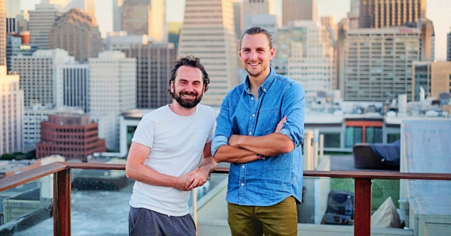 Die Cryptohunt-Gründer Arndt Voges (links) und Christian Byza