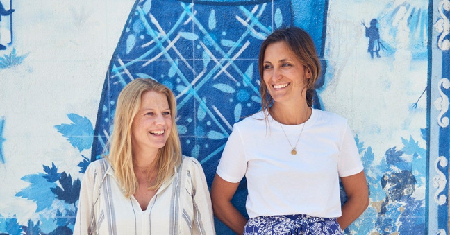 Die Gründerinnen von Motel a Miio Anna von Hellberg (l.) und Laura Castien