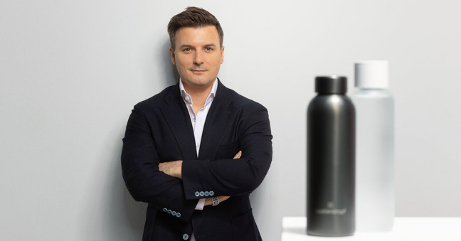 Martin Murray hat das österreichische Startup Waterdrop gegründet. Foto: Waterdrop