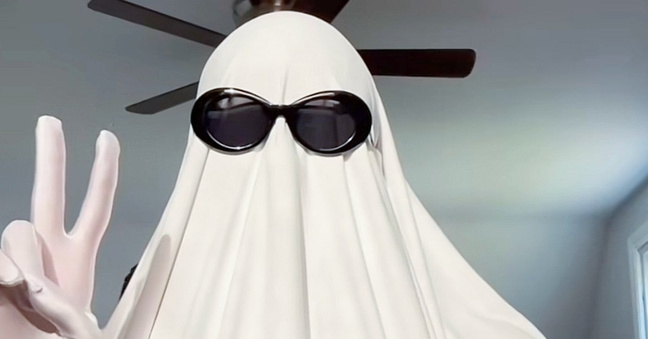 Ein Ausschnitt aus einem Tiktok-Video von ghostwriter977