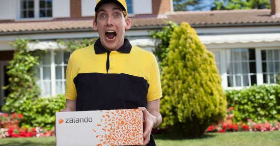 "Schrei vor Glück!", Screenshot aus einem Zalando-Werbespot