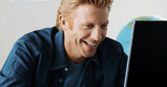 "Bin ich schon drin?" – So warb Boris Becker in den späten 90er Jahren für den Internetzugang von AOL in Deutschland