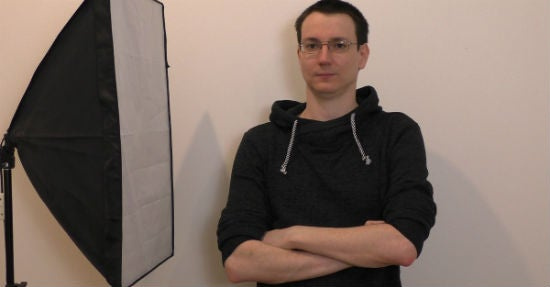 Martin Tangermann in seinem Studio