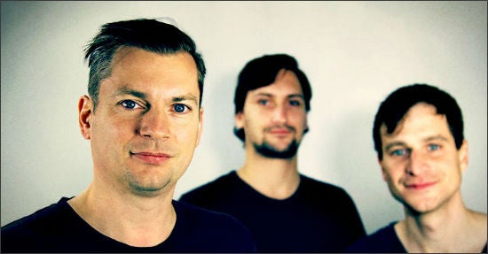 Die Adjust-Gründer Christian Henschel, Paul H. Müller und Manuel Kniep (von links).