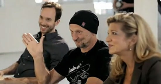 Screenshot von ZDF Info / "Kampf der Startups" / Jurymitglieder (v.l.n.r.) Philipp Westermeyer, Titus Dittmann, Sandra Fisher 