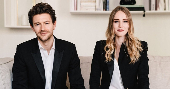 Thibaut Saguet und Natalie Hanczewski (v.l.), das Gründerpaar hinter dem Pariser DTC-Möbel-Startup NV Gallery