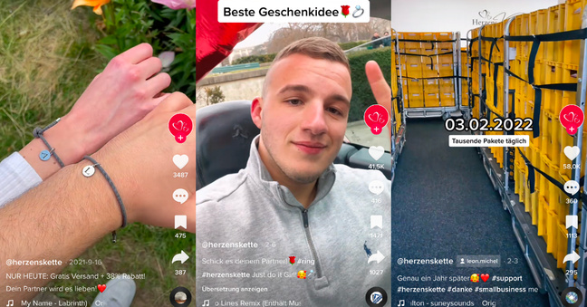 OMR Herzenskette Leon Michel