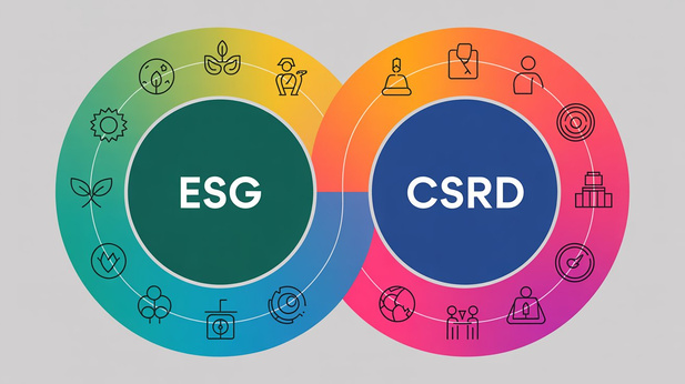 CSRD und ESG Unterschied