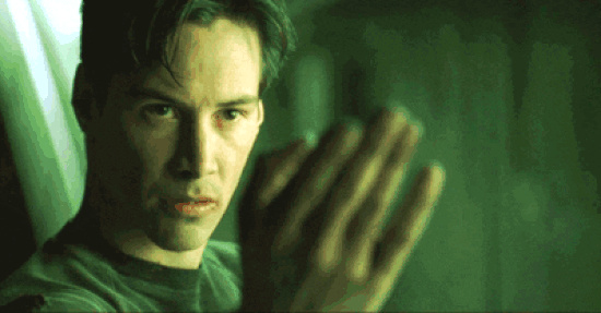 Keanu Reeves Matrix Gif