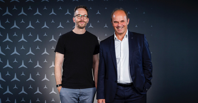 Philipp Westermeyer traf Martin Brudermüller in Stuttgart zur Aufnahme. Foto: OMR