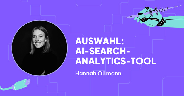 Auswahl Ai-Search-Analytics-Tool