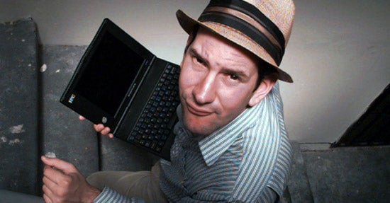 Matt Drudge im Jahr 1997 in seinem Apartment in Hollywood