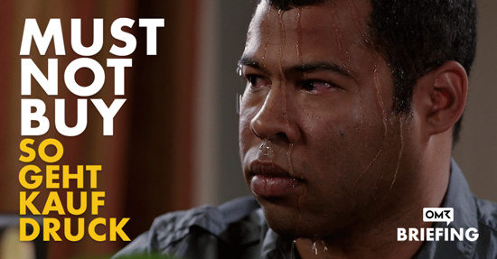 OMR Briefing Kaufdruck