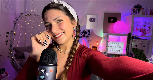 Als ASMR Miss Mi hat Mina eine Millionen-Reichweite aufgebaut. Foto: ASMR Miss Mi