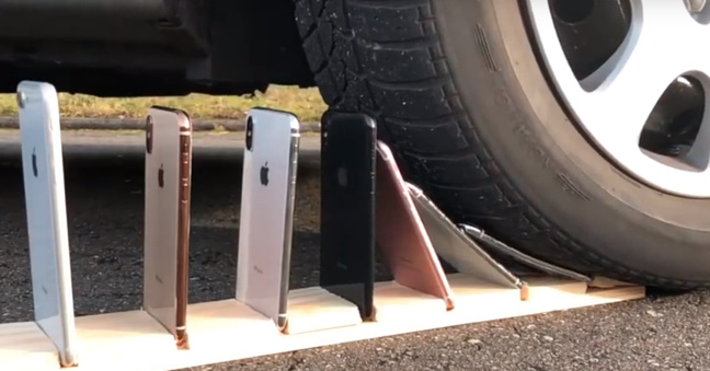 Many iPhones vs CAR bei HaerteTest