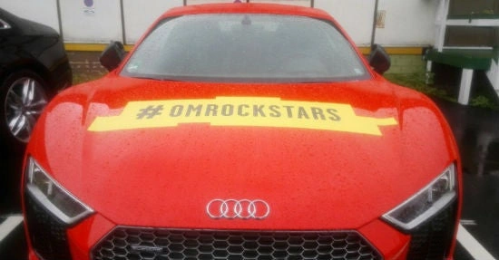 Wetten, Ihr seht diesen Flitzer zum ersten Mal auf unserer Rockstars Aftershow?