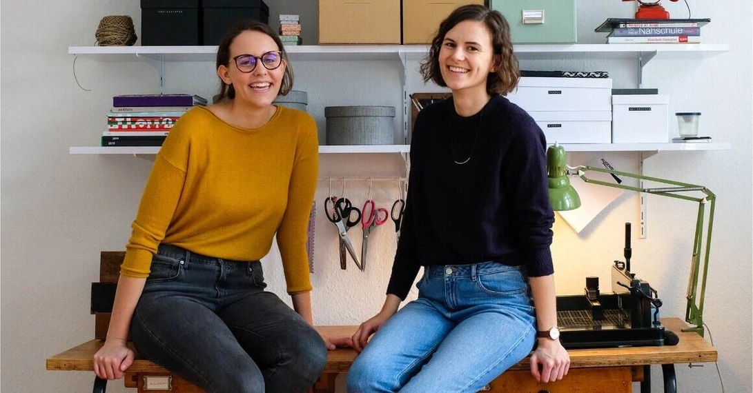 Ruth (l.) und Anne Löwenstein