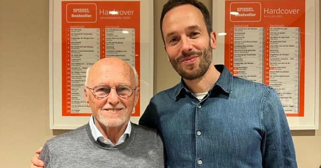 Dirk Roßmann und Philipp Westermeyer beim Treffen in Großburgwedel. Foto: OMR