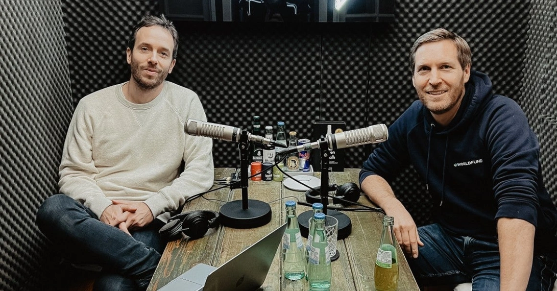 Tim Schumacher (rechts) mit OMR-Gründer Philipp Westermeyer