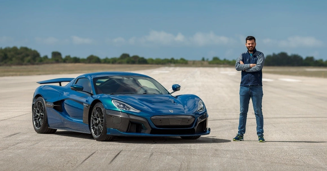 Mate Rimac hat in Kroatien seine eigene Automarke aufgebaut: Rimac Automobili. Foto: Rimac