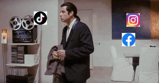 Meta Tiktokisierung Facebook Instagram