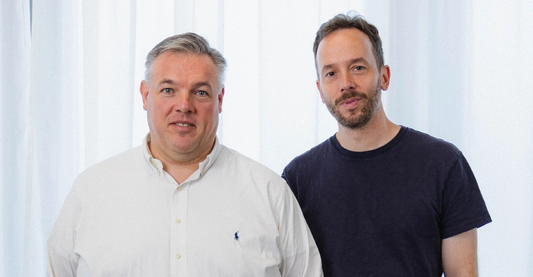 Rolf Schumann und Philipp Westermeyer trafen sich in Neckarsulm zur Aufnahme. 