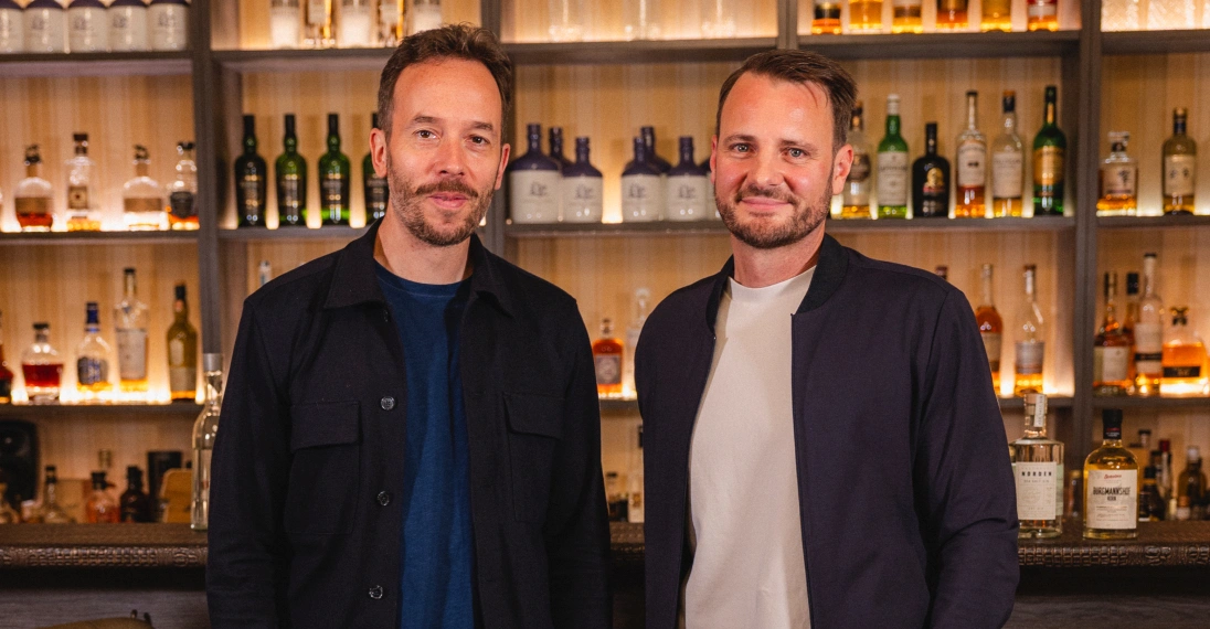 Philipp Westermeyer und Oliver Schwegmann trafen sich bei einem Event zur Live-Aufnahme. 