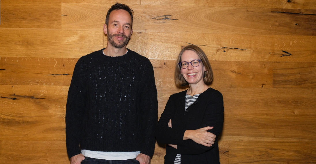 Philipp Westermeyer und Ex-Staatsanwältin Anne Brorhilker trafen sich in Berlin