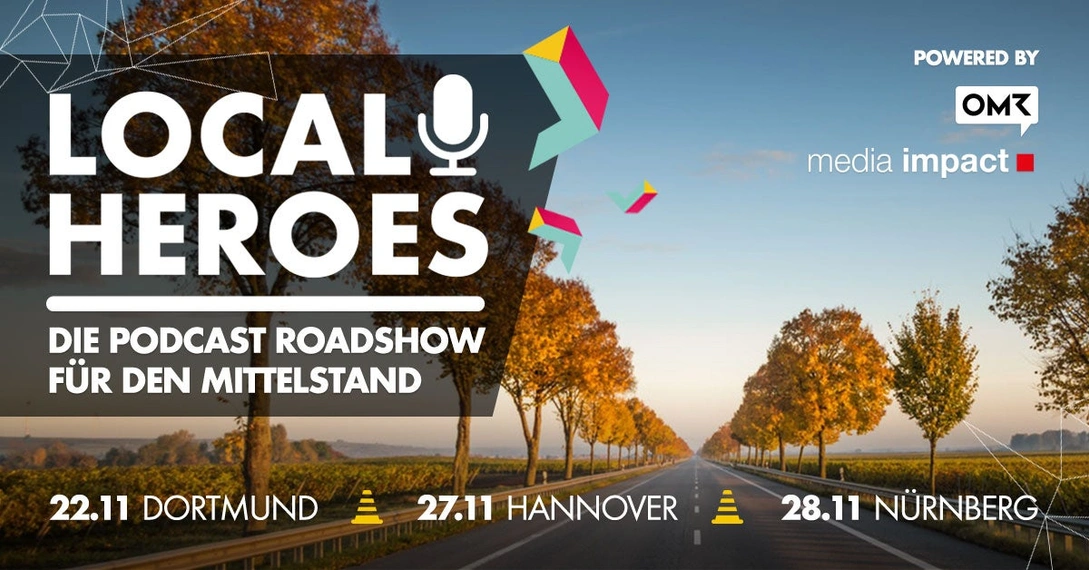 OMR Media Impact Local Heroes Podcast Roadshow