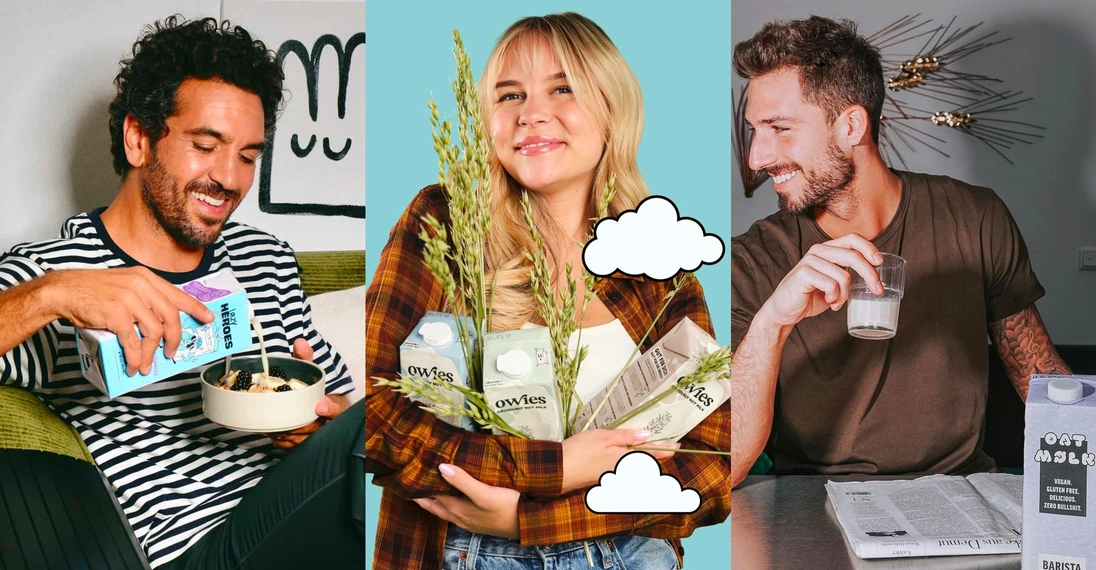 Haferdrinks von Prominenten