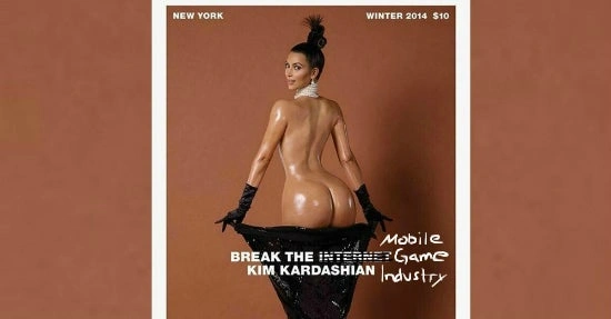Kim Kardashian revolutioniert Mobile Marketing für Smartphone Games. (Quelle: Paper Magazine)