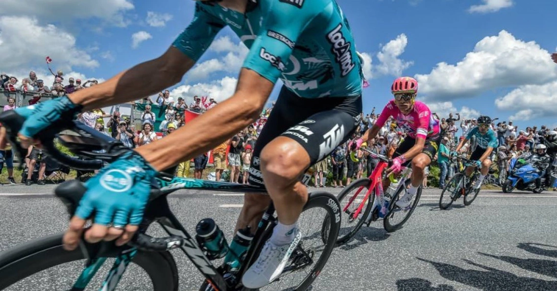 Die zweite Etappe der Tour de France führte 2022 in Dänemark von Roskilde nach Nybord. Foto: Tour de France