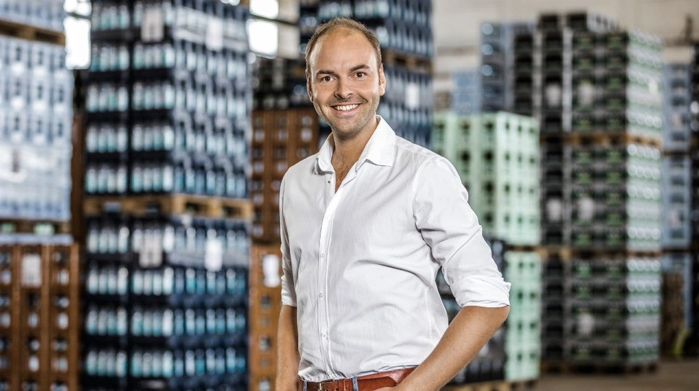 Flaschenpost-CEO Stephen Weich