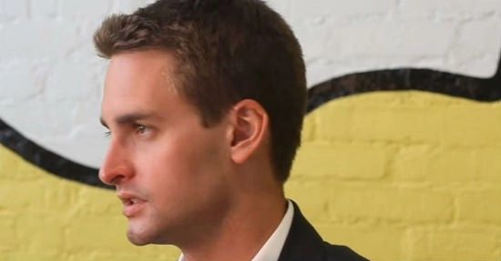 Evan Spiegel, CEO von Snapchat