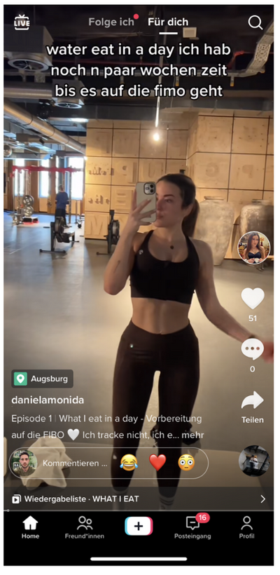 Beispiel TikTok In-Feed-Video