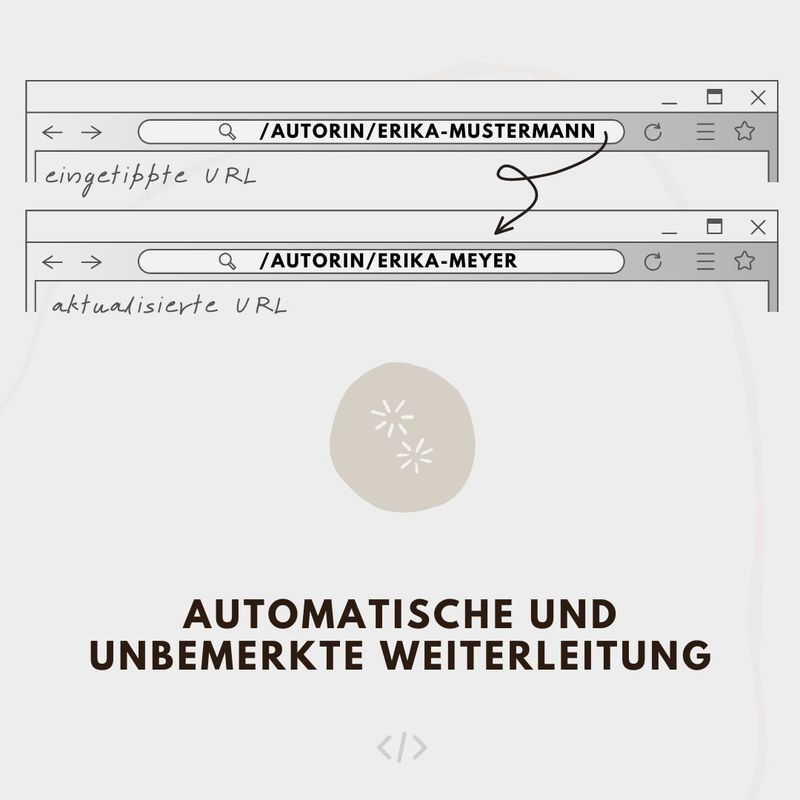 Automatische und unbemerkte Weiterleitung