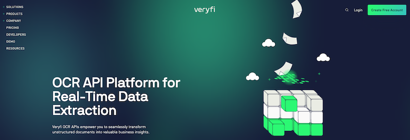 Veryfi Startseite