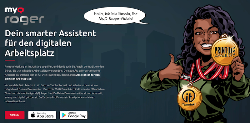 MyQ Roger Startseite