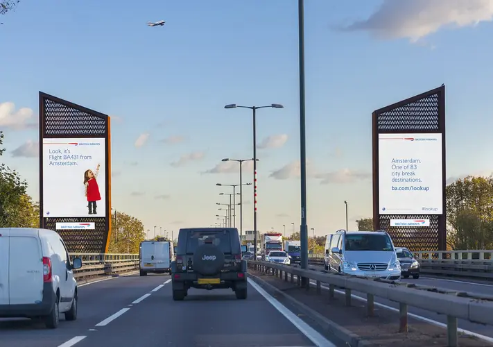 British Airways Geomarketing Kampagne